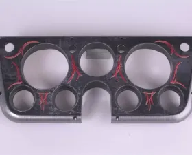 Clayton Machine Works gauge bezel; 67-72 gm truck; brushed; with pinstipe overlay Chevrolet C/K 10 1967-1972