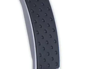 Clayton Machine Works billit aluminum; drive-by-wire pedal pad gray finish with rubber inserts