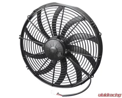 SPAL Electric Fan 2024 CFM | Puller Fan Design | Curved Style Blades - 30102049