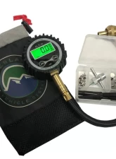 Overland Vehicle Systems Digital Tire Deflator with Valve Kit & Storage Bag Universal                                     - 12020001 - Image 8