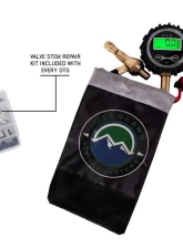 Overland Vehicle Systems Digital Tire Deflator with Valve Kit & Storage Bag Universal                                     - 12020001 - Image 5
