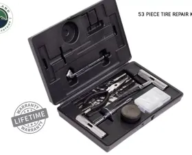 Overland Vehicle Systems Tire Plug Repair Kit 53 Piece Off Road for Truck Jeep RV Trailers