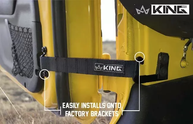 Overland Vehicle System Interior Door Strap All Jeep Years Jeep Wrangler 1976-2020 - 16010001