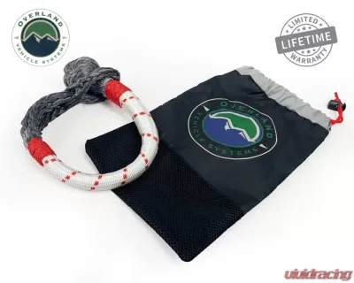Overland Vehicle Systems 23" Soft Shackle Combo Pack with 4" Recovery Ring - 19-4716
