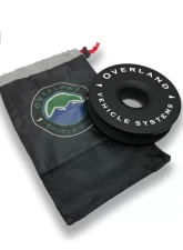 Overland Vehicle Systems 23 Inch Soft Shackle 5/8 Inch Diameter Combo Pack with Recovery Ring Black                                     - 19-6580 - Image 4