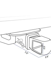 Overland Vehicle Systems Aluminum Receiver Mount for Soft Shackle, 19109902                                     - 19109902 - Image 5
