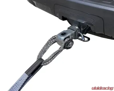 Overland Vehicle Systems Aluminum Receiver Mount for Soft Shackle, 19109902 - 19109902