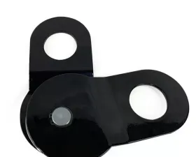 Overland Vehicle Systems Snatch Block Black 30,000 Lb Breaking Strength Universal Fit