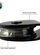 Overland Vehicle Systems Snatch Block Black 30,000 Lb Breaking Strength Universal Fit                                     - 19139905 - Image 2