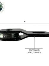 Overland Vehicle Systems Snatch Block Black 30,000 Lb Breaking Strength Universal Fit                                     - 19139905 - Image 3