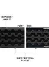 Overland Vehicle Systems Recovery Ramp with Pull Strap and Storage Bag, Black/Black                                     - 19169910 - Image 7
