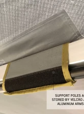 Overland Vehicle Systems Nomadic 270 LT Driver Side Awning with Bracket Kit, Gray                                     - 19559907 - Image 8