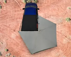 Overland Vehicle Systems Nomadic 270 LT Awning with Bracket Kit for SUVs and Trucks