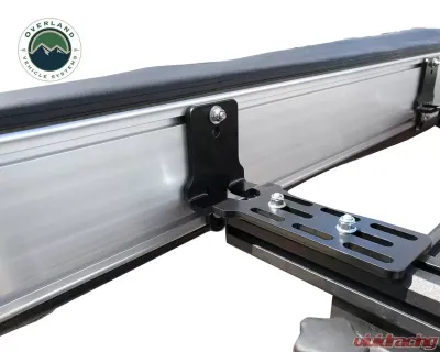 Overland Vehicle Systems Nomadic 270 LT Awning with Bracket Kit for SUVs and Trucks - 19569907