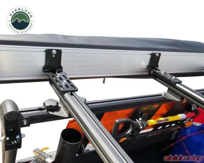 Overland Vehicle Systems Nomadic 270 LT Awning with Bracket Kit for SUVs and Trucks - 19569907