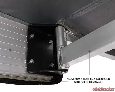 Overland Vehicle Systems Nomadic 270 LT Awning with Bracket Kit for SUVs and Trucks - 19569907
