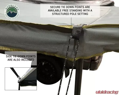 Overland Vehicle Systems Nomadic 270 LT Awning with Bracket Kit for SUVs and Trucks - 19569907