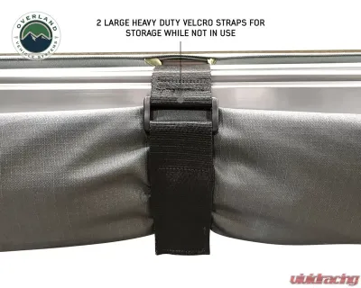 Overland Vehicle Systems Nomadic 270 LT Awning with Bracket Kit for SUVs and Trucks - 19569907