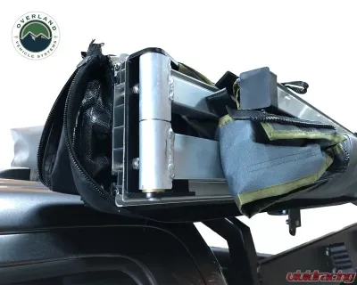 Overland Vehicle Systems Nomadic 270 LT Awning with Bracket Kit for SUVs and Trucks - 19569907