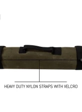 Overland Vehicle Systems Rolled Tool Bag Socket 16 lb Waxed Canvas Universal Fit                                     - 21089941 - Image 7