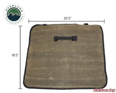 Overland Vehicle Systems Rolled Tool Bag Socket 16 lb Waxed Canvas Universal Fit - 21089941