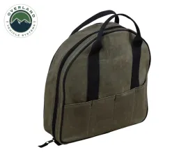 Overland Vehicle Systems Jumper Cable Bag 16 Lb Waxed Canvas