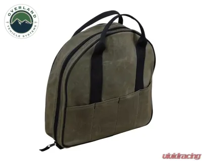 Overland Vehicle Systems Jumper Cable Bag 16 Lb Waxed Canvas - 21129941
