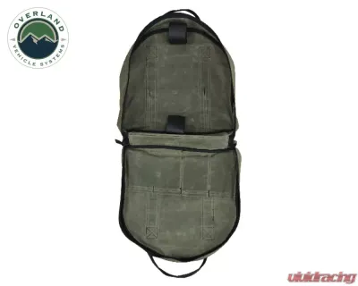 Overland Vehicle Systems Jumper Cable Bag 16 Lb Waxed Canvas - 21129941