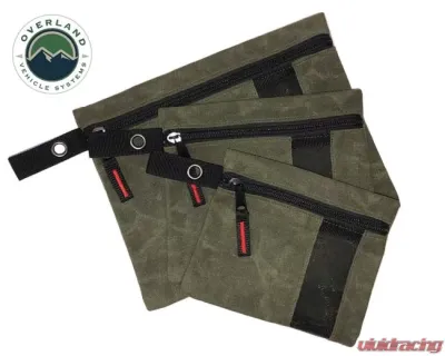 Overland Vehicle System Small Bags 3 Individual #12 Waxed Canvas - 21069941