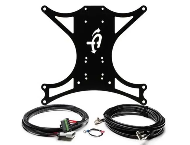 Overland Vehicle System Under Seat for ARB Dual Air Compressor Black Jeep Wrangler 2007-2018 - 44-0717