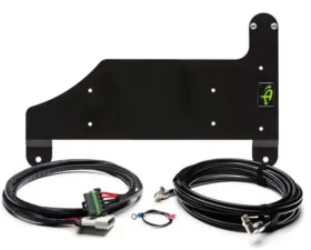 Overland Vehicle System Under Pass. Seat for ARB Dual Air Compressor Black Jeep Wrangler 2018-2020