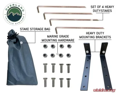 Overland Vehicle System Nomadic Side Shower Room - 18199909