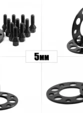 Macht Schnell Competition Wheel Spacer Kit BMW E CHASSIS 5mm With Studs                                     - 89.10.005 - Image 2