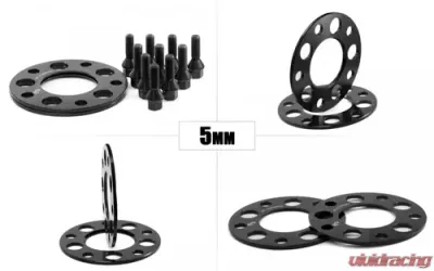 Macht Schnell Competition Wheel Spacer Kit BMW E CHASSIS 5mm With Studs - 89.10.005
