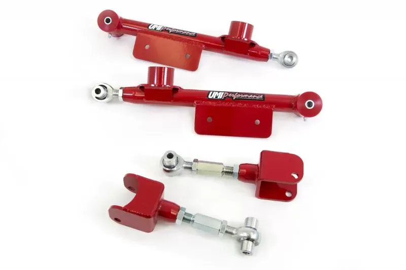 UMI Performance 1979-1998 Ford Mustang Upper & Lower Rear Control Arms Kit Ford - 101517-R