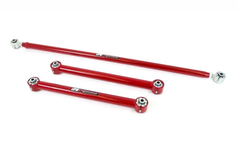 UMI Performance 1982-2002 F-Body Non Adj. Lower Control Arms, Panhard Bar w/ Roto-Joints Rear - 203438-R
