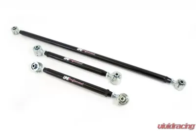 UMI Performance 1982-2002 F-Body Double Adjustable Lower Control Arm Panhard Bar Kit Rear - 203538CM-B