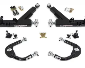 UMI Performance 1993-2002 GM F-Body Front A-Arm Kit, Double Shear Mount Boxed Lower + Adj Upper Front