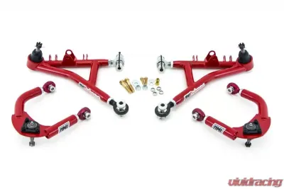UMI Performance 1993-2002 GM F-Body Front A-arm Kit, Adjustable, CrMo, Drag Race Front - 231716-R