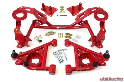 UMI Performance 1982-1992 GM F-Body Tubular K-member & A-arm Package, LSX, Factory Springs Front - 240331-R