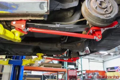 UMI Performance 1970-1981 GM F-Body Leaf Spring Traction Bars with Mounts - 262824-R