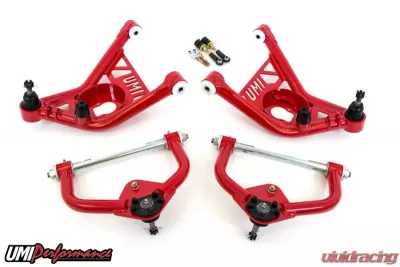 UMI Performance 1970-1981 GM F-Body Front A-arm Kit, Delrin Bushings, Tall Ball Joints - 265253-1-R