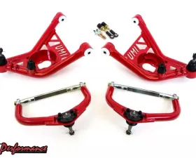 UMI Performance 1970-1981 GM F-Body Front A-arm Kit, Delrin Bushings, Adj, Tall Ball Joints