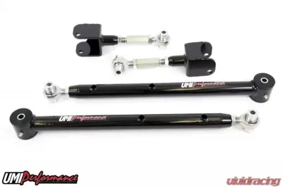 UMI Performance 1978-1988 GM G-Body Adjustable Upper & Lower Control Arm Kit Rear - 301417-B