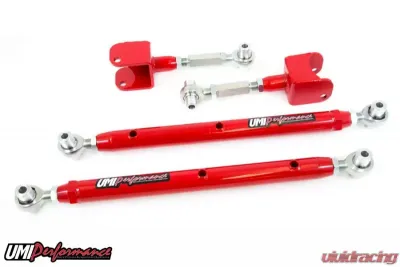UMI Performance 1978-1988 GM G-Body Double Adjustable Upper & Lower Rear Control Arms Kit Rear - 302717-R