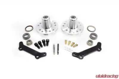 UMI Performance 1978-1988 GM G-Body C5/C6 Front Brake Conversion Hubs, Bearings, Bracket Kit - 304647