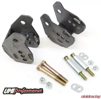 UMI Performance 1964-1972 GM A-Body Rear Lower Control Arm Relocation Brackets- Weld In - 4010