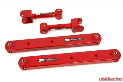 UMI Performance 1968-1972 GM A-Body Rear Control Arm Kit, Fully Boxed Lowers - 402116-R