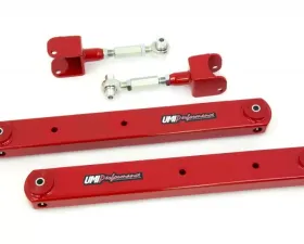 UMI Performance 1968-1972 GM A-Body Rear Control Arm Kit, Fully Boxed Lowers, Adjustable Uppers