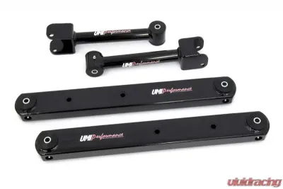 UMI Performance 1964-1967 GM A-Body Rear Control Arm Kit, Fully Boxed Lowers - 402118-B